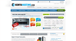 Desktop Screenshot of konyahosting.com